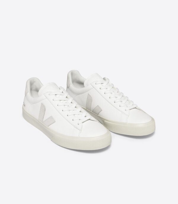 TENIS VEJA LEATHER WHITE NATURAL